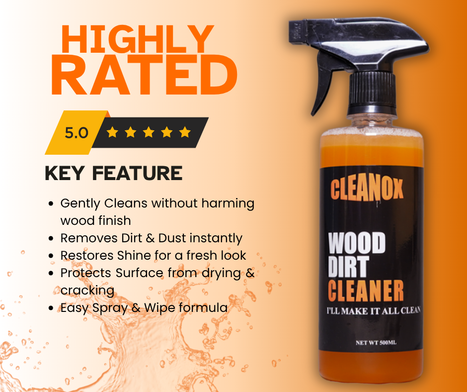 Wood dirt cleaning spray- Cleanox